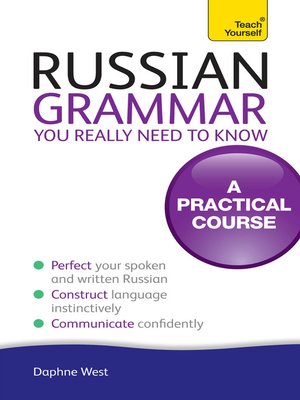 cover image of Russian Grammar You Really Need To Know